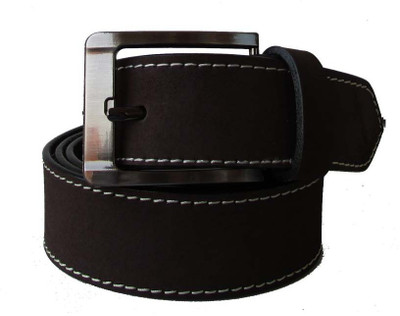 

Klaska Men Casual Brown Genuine Leather Belt