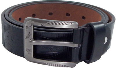 

Els Men Black Synthetic Belt, Black-47