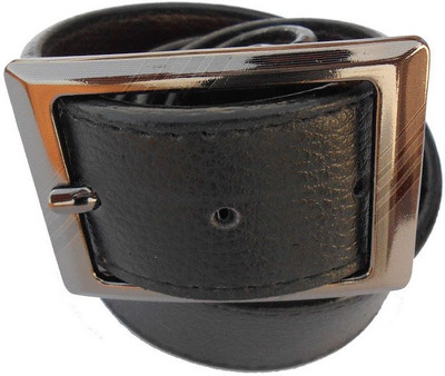 

B.S.Chadha Group Men Formal Black Synthetic Belt
