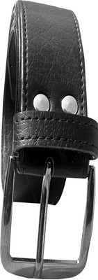 

Eagle Buzz Men Black Genuine Leather Belt