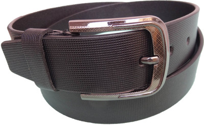 

eXcorio Men Semi-formal Black Genuine Leather Belt