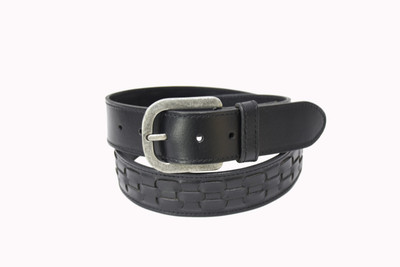 

Pellezzari Men Casual, Party, Evening, Formal Black Genuine Leather Belt