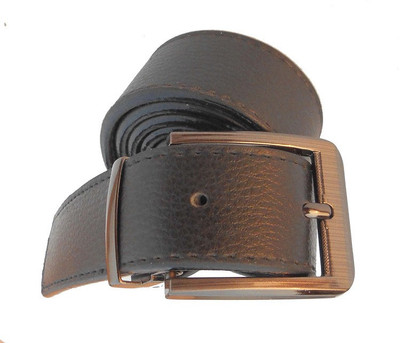 

P&E Men Formal Black Artificial Leather Belt