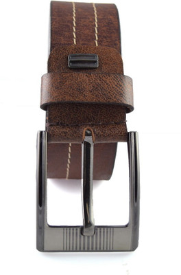

Moochies Men Formal, Party, Casual Brown Genuine Leather Belt