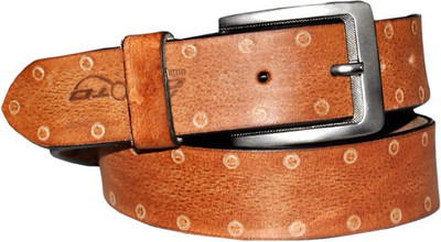 

Divoto Men Casual Tan Genuine Leather Belt