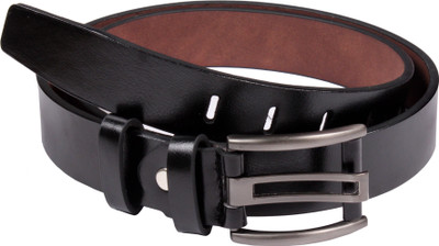 

Cay Men Casual Black Genuine Leather Belt