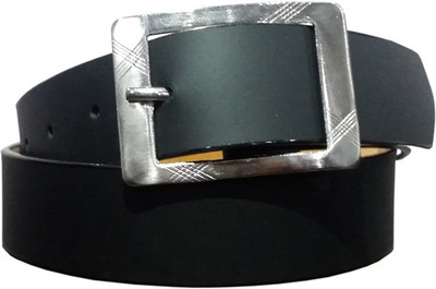 

Giffi Men Casual Black Artificial Leather Belt