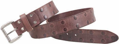 

Kangoo Men Casual Brown Genuine Leather Belt