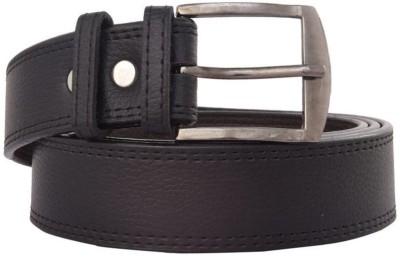 

OODI Men Black Artificial Leather Belt