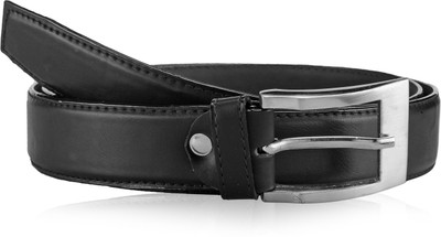 

Allura Men Formal Black Artificial Leather Belt, Blk70