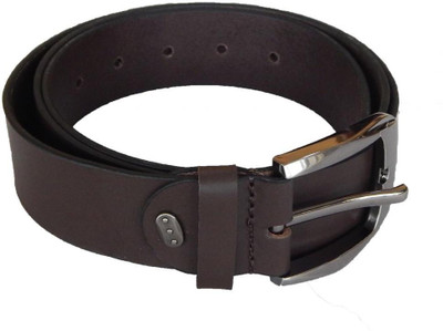 

Shilgrow Men Casual Brown Genuine Leather Belt