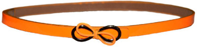 

Portia Girls Orange Artificial Leather Belt
