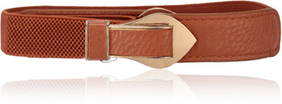 

Calvino Girls Casual, Evening/Party Brown Artificial Leather Belt
