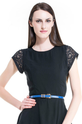 

Kazo Women Casual Blue Artificial Leather Belt
