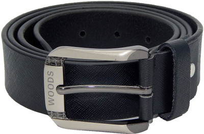 

Woods Men Formal, Casual Black Genuine Leather Belt