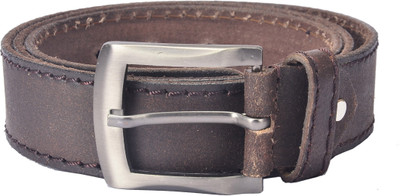 

Hidelink Men Formal Brown Genuine Leather Belt