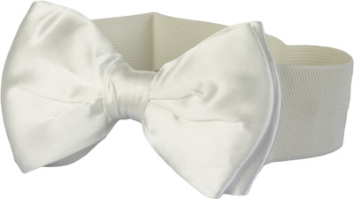 

TrendBAE Women Evening/Party White Fabric Belt, B3awhite