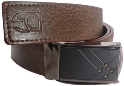 

Aam Shopping Men Casual Brown Artificial Leather Belt