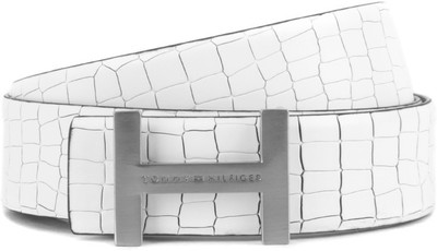

Tommy Hilfiger Men White, Black Reversible Belt