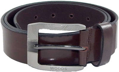 

Woods Men Formal, Casual Brown Genuine Leather Belt