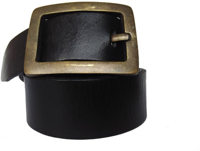 

Pranjali Men Casual Black Genuine Leather Reversible Belt
