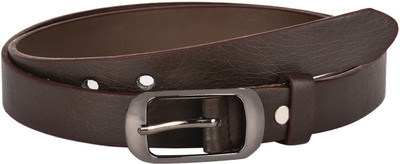 

Buckle Up Women Formal Brown Artificial Leather Belt