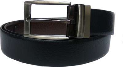 

Moonlight Men Formal Brown Genuine Leather Reversible Belt, Black;brown
