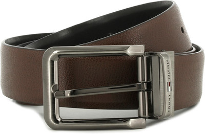 

Tommy Hilfiger Men Black, Brown Reversible Belt, Black and brown