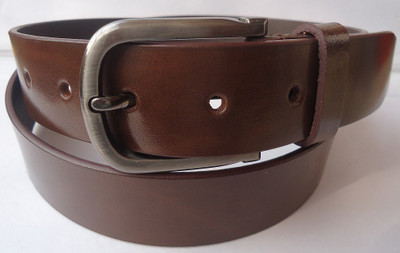 

Cotnis Men Brown Genuine Leather Belt