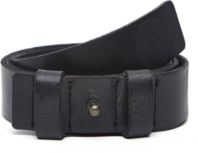 

Royal Enfield Men Black Genuine Leather Belt