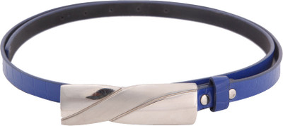 

Skyways Women Casual Blue Artificial Leather Belt, Blue-02