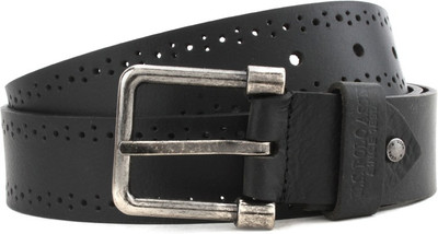 

U.S. Polo Assn Men Black Genuine Leather Belt