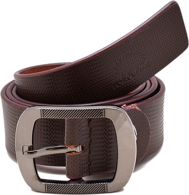 

Porcupine Men Formal Brown Genuine Leather Belt, Grjbelt5-22