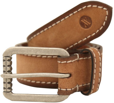 

Viari Men Casual Brown Genuine Leather Belt
