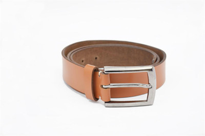 

Crapgoos Men Casual Tan Genuine Leather Belt