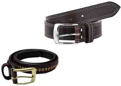 

Sterling Germany Men Casual Brown Genuine Leather Reversible Belt