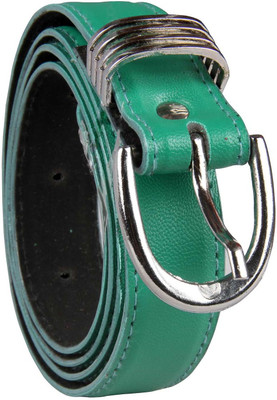 

Harp Men Casual, Party, Formal, Evening Green Artificial Leather Belt, Verde