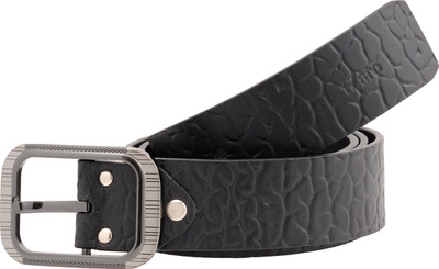 

tZaro Men Formal Black Genuine Leather Belt