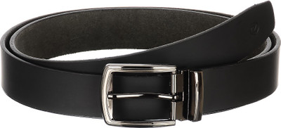 

Osaiz Men Formal Black Genuine Leather, Metal Belt, Black-23