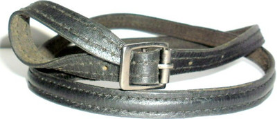 

Troyfashion Girls Black Genuine Leather Belt