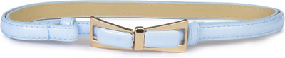 Buckle Up Women Blue Artificial Leather Belt