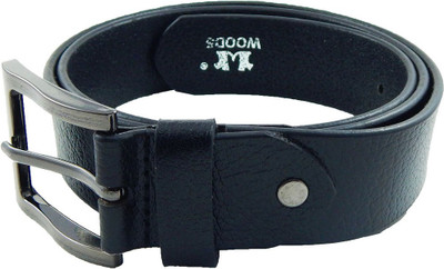

Woods Men Formal, Casual Black Genuine Leather Belt