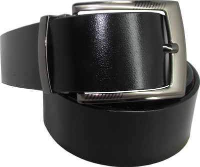 

Comfort Zone Men Brown Genuine Leather Belt, Black
