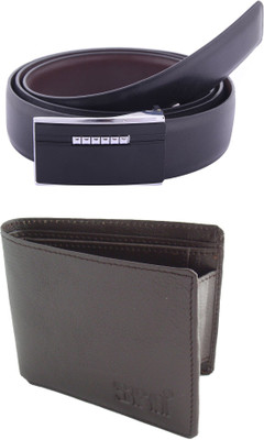 

SFA Men Formal Black Artificial Leather Reversible Belt