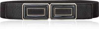 

Calvino Women Casual, Formal Black Artificial Leather Belt