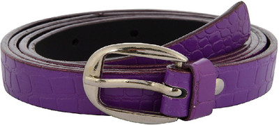 

UMA Girls Casual, Formal Purple Texas Leatherite Belt, Violet