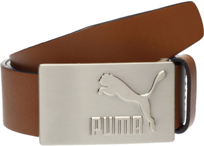 

Puma Men Brown Genuine Leather Belt