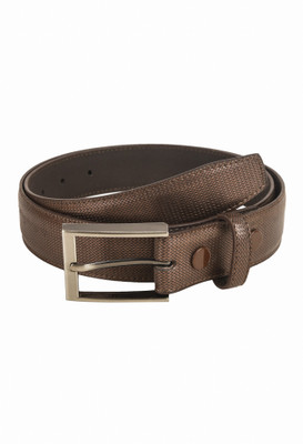 

Pacific Gold Men Formal Brown Artificial Leather Belt