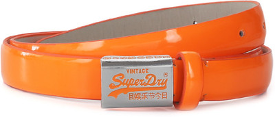 

Superdry Women Orange Metal Belt, Neon