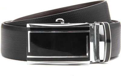 

Swiss Design Men Black, Brown Genuine Leather Reversible Belt